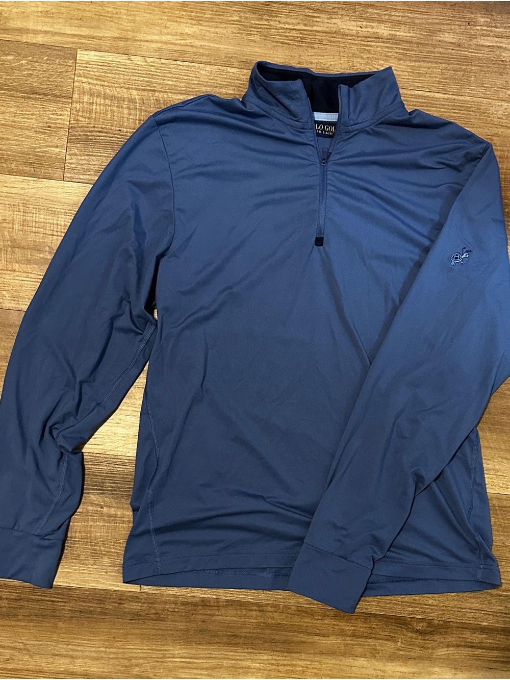 The Loxahatchee Club Ralph Lauren Polo Golf Quarter-Zip Long Sleeve in Blue